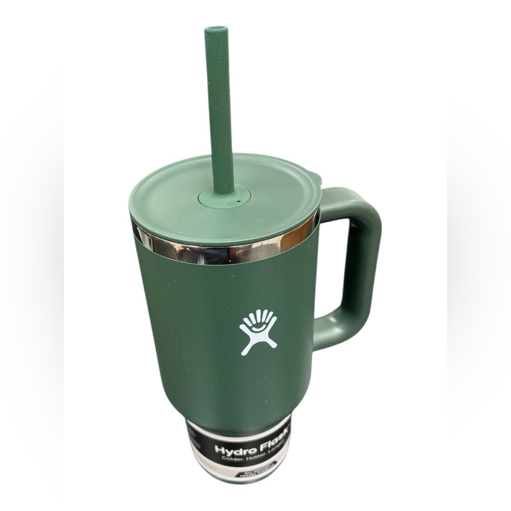 Hydro Flask 32 oz All Around Travel Tumbler w/ Leak Resistant Straw Lid, Fir